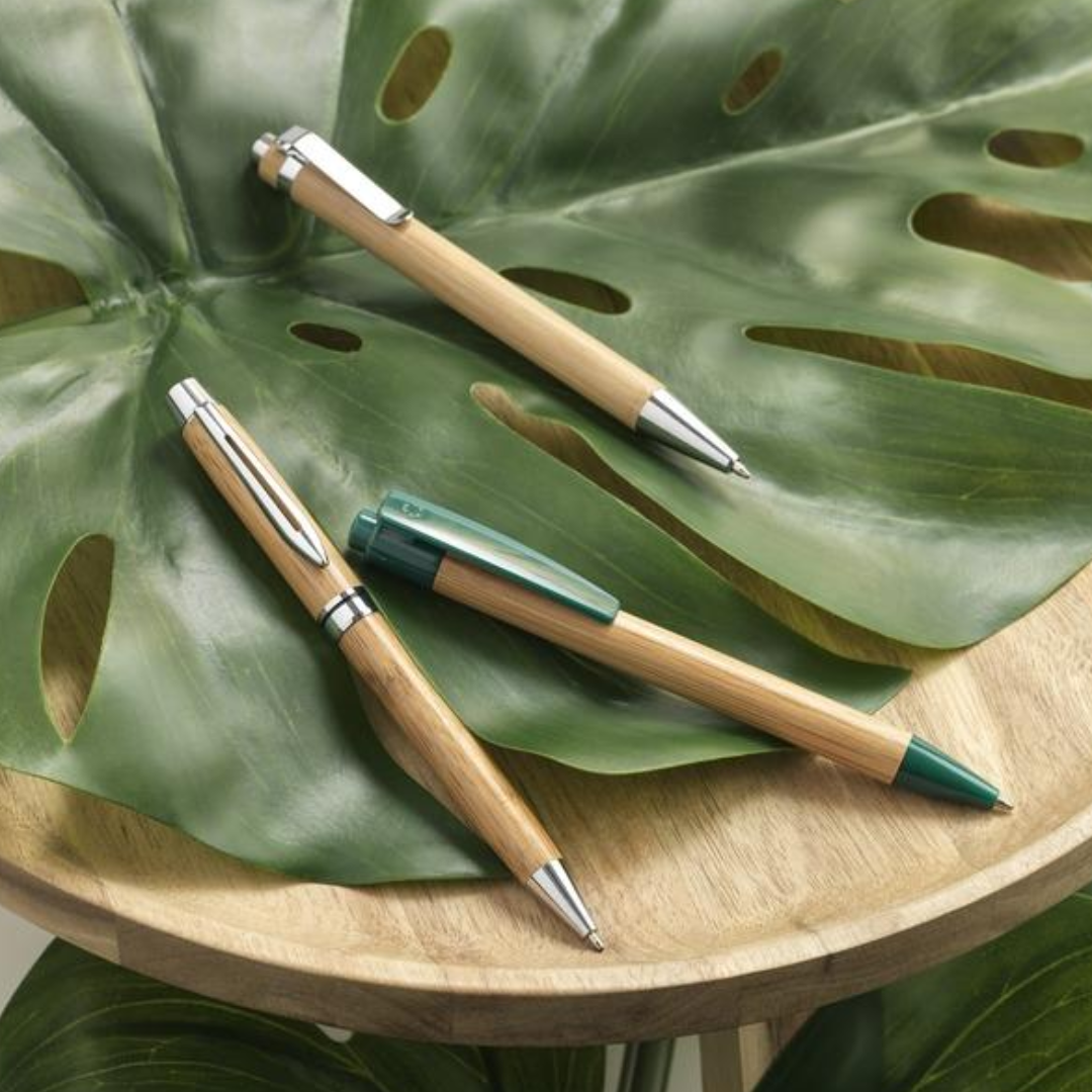 Bamboo Cover Pens